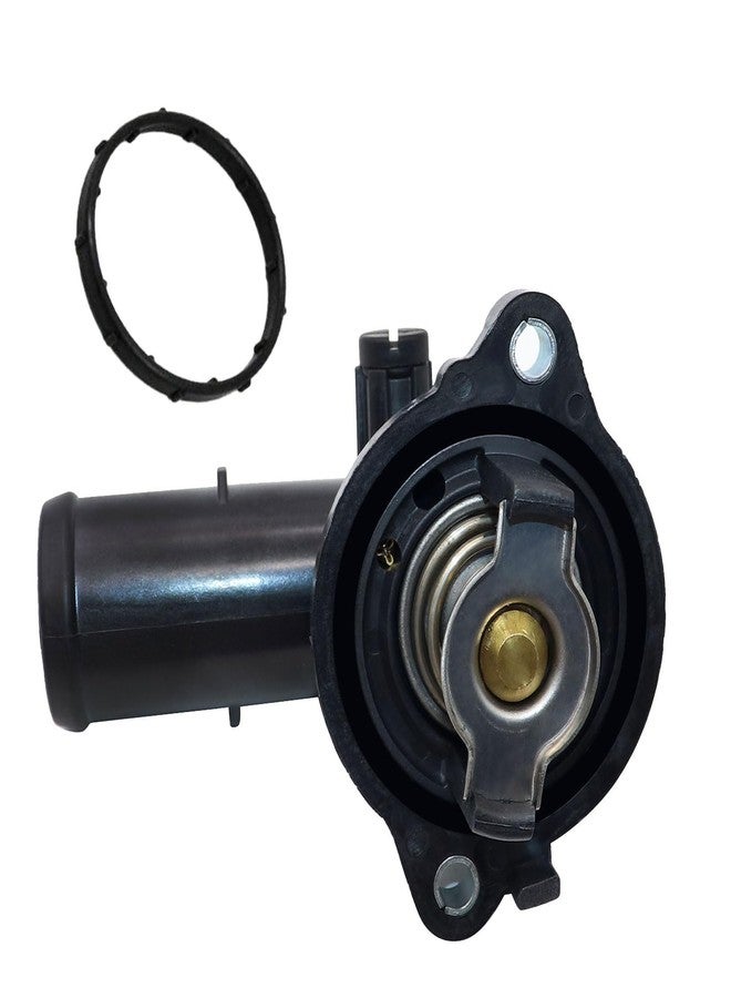NLQR Thermostat Housing Assembly Compatible with Maserati Ghibli Levante Quattroporte 2014-2021 Replace 323056 330424 - Image 1